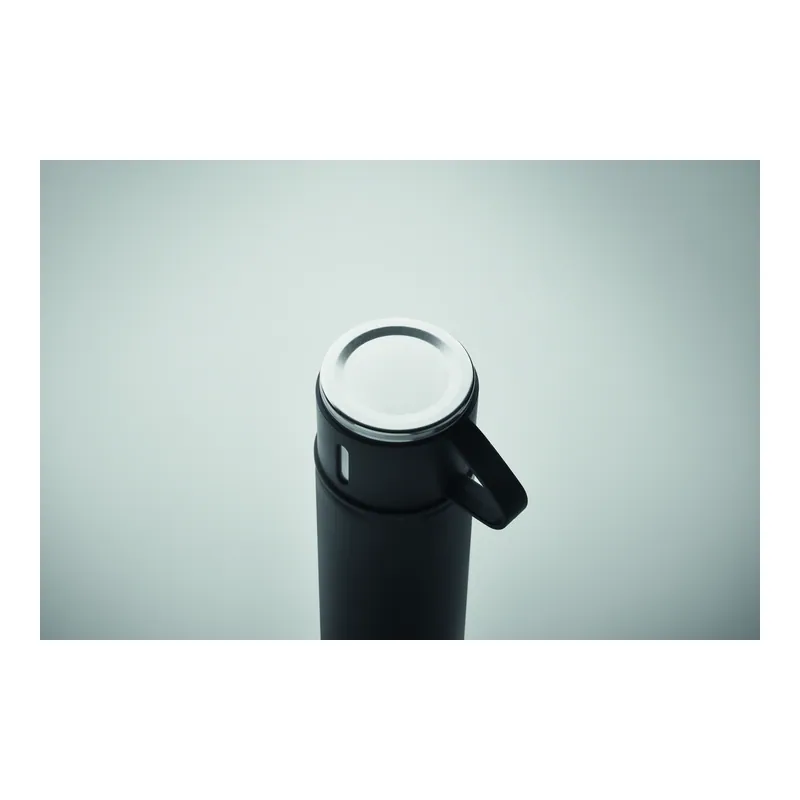 Arcobaleno – Thermos in acciaio inox 420 ml, colore Nero