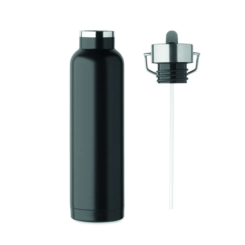 Cometa – Thermos in acciaio inox riciclato 660 ml, colore Nero