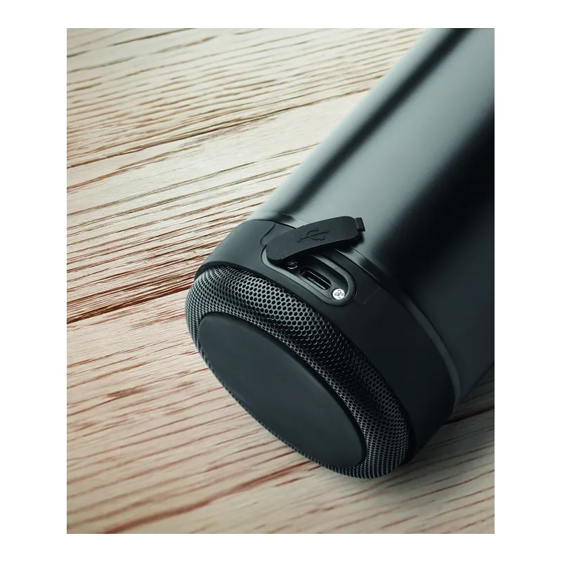 Viola – Thermos in acciaio inox 500 ml, colore Nero, vista aperta