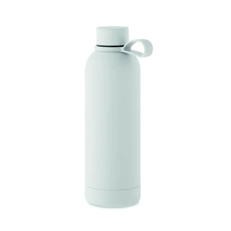 Cristallo – Thermos in acciaio inox riciclato 500 ml, colore Bianco, vista fronte