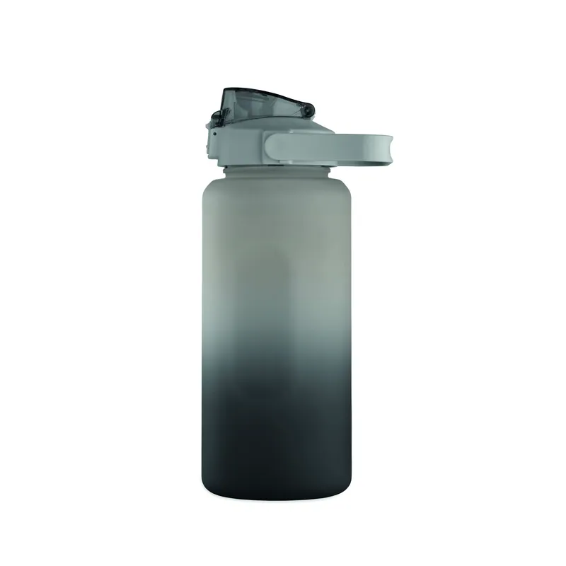 Valle – Borraccia sportiva in RPET riciclato 2 litroi, colore Nero