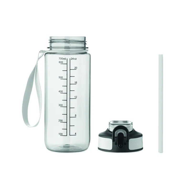 Radura – Borraccia sportiva in RPET riciclato 700 ml, colore Trasparente