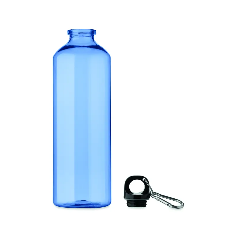 Ponente – Borraccia sportiva in RPET riciclato 750 ml, colore Blu Trasparente, vista retro