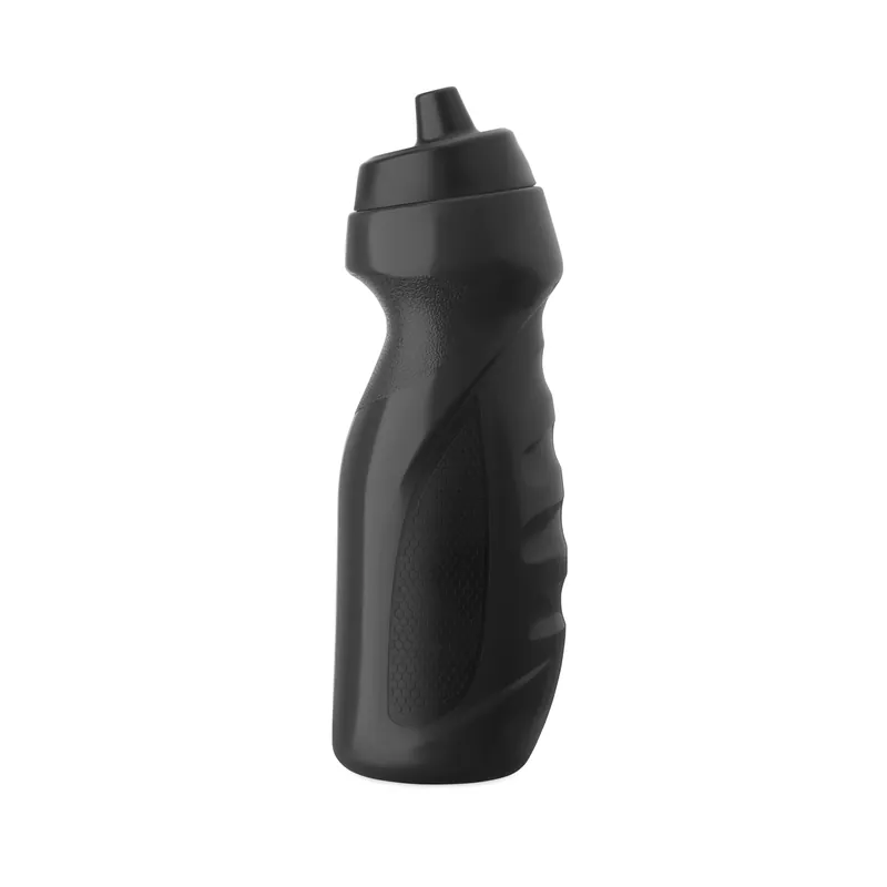 Granito – Borraccia sportiva in PET 700 ml, colore Nero, vista aperta