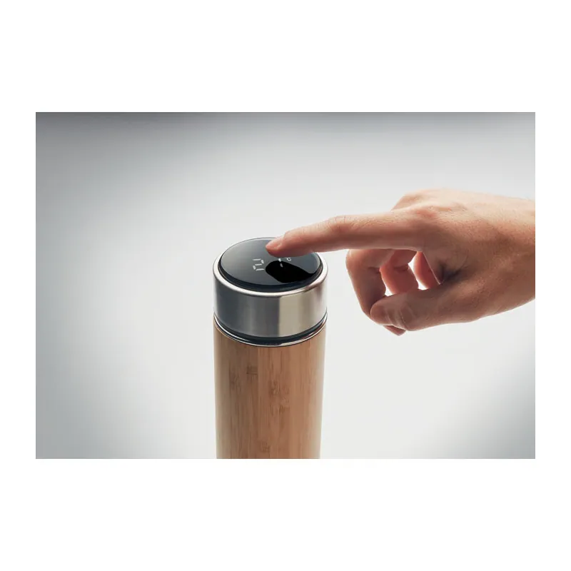Ontano – Thermos in acciaio inox 480 ml, colore Legno, vista dettaglio