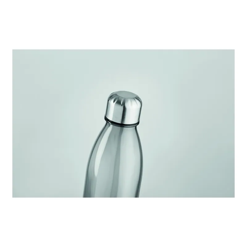 Lampo – Borraccia sportiva in Tritan 600 ml, colore Grigio Trasparente, foto ambientata