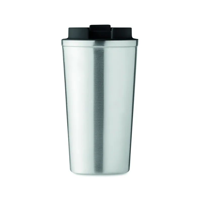 Fondale – Bicchiere riutilizzabile in acciaio inox 510 ml, colore Argento Opaco, vista aperta
