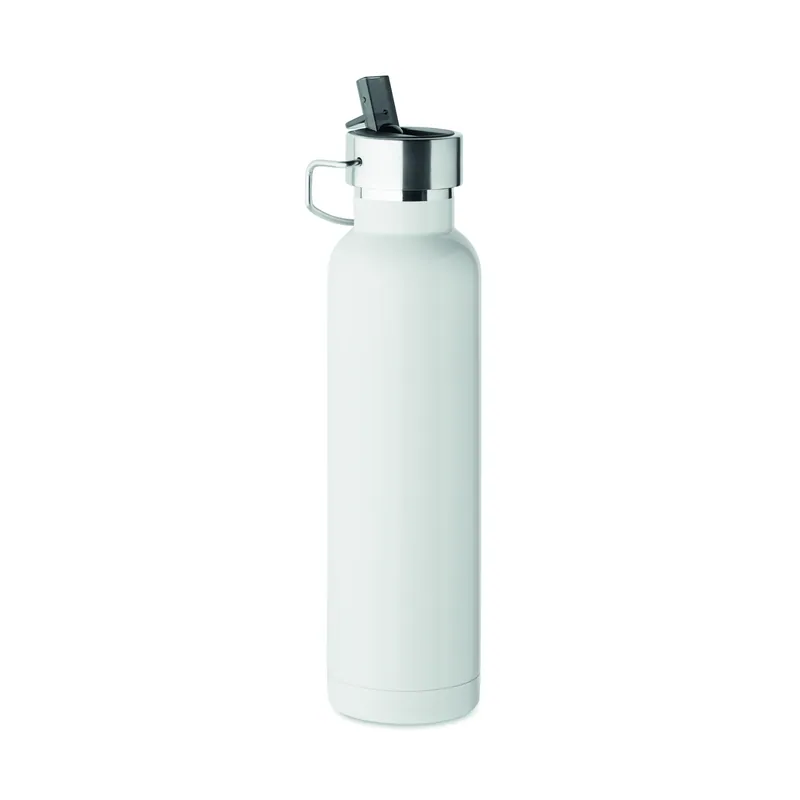 Cometa – Thermos in acciaio inox riciclato 660 ml, colore Bianco, vista fronte