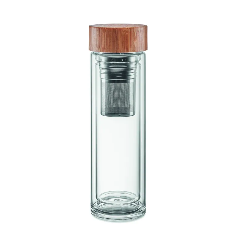 Orizzonte – Borraccia in vetro borosilicato 420 ml
