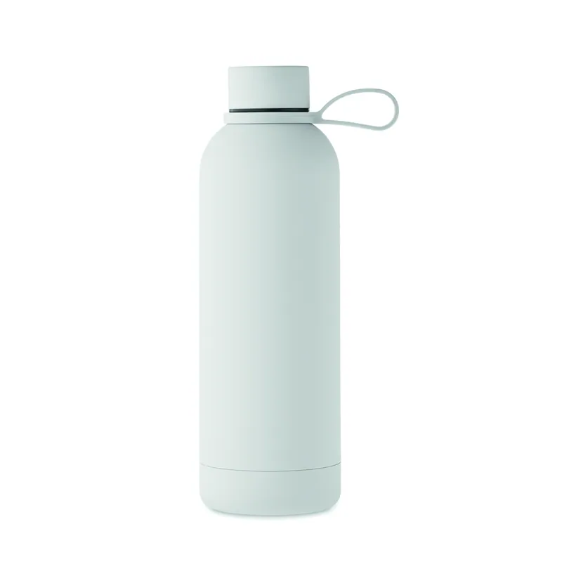 Cristallo – Thermos in acciaio inox riciclato 500 ml, colore Bianco, vista dall alto