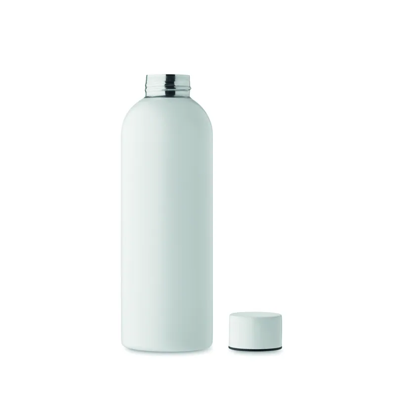 Anemone – Borraccia sportiva in acciaio inox riciclato 750 ml, colore Bianco, vista dall alto