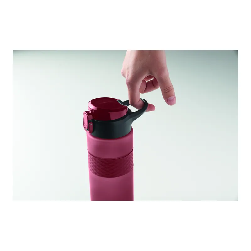 Fonte chiara – Borraccia sportiva in RPET riciclato 700 ml, colore Borgogna