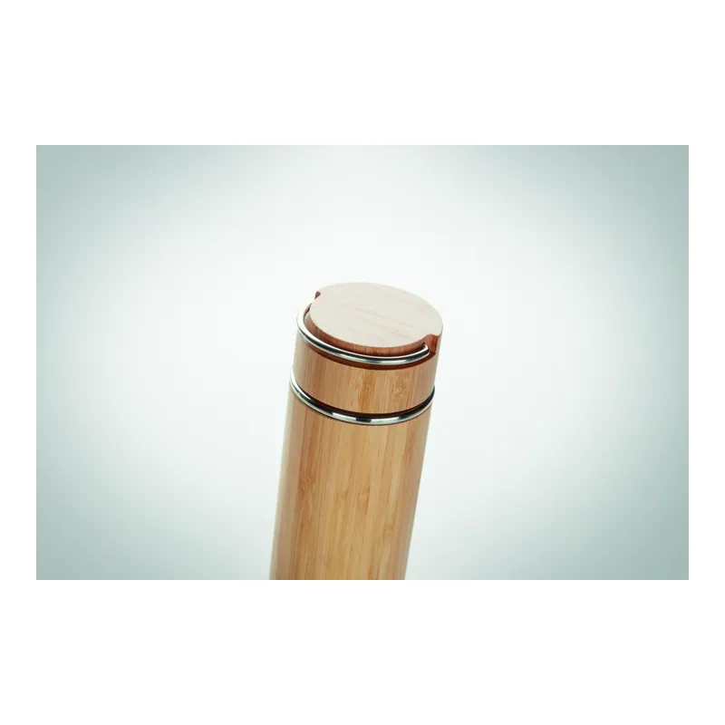 Tramontana – Borraccia termica in acciaio inox 400 ml, colore Legno, vista dettaglio