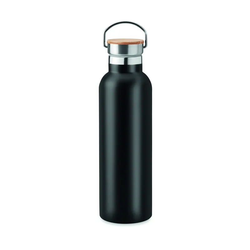 Libeccio – Thermos in acciaio inox 750 ml, colore Nero, vista fronte