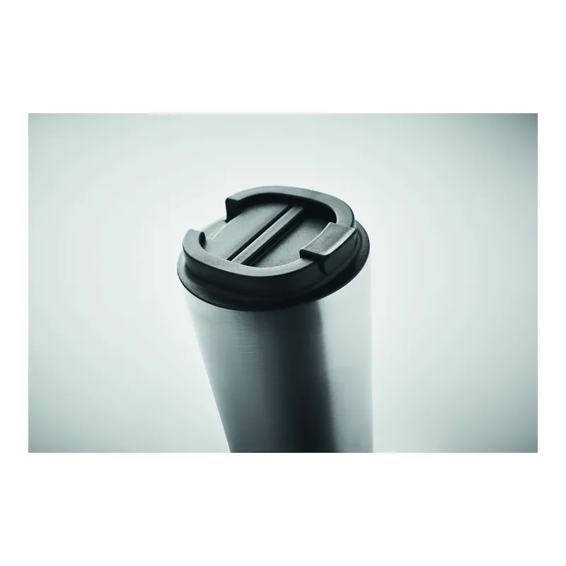 Fondale – Bicchiere riutilizzabile in acciaio inox 510 ml, colore Argento Opaco, vista dettaglio