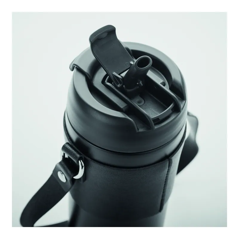 Penisola – Bicchiere riutilizzabile in acciaio inox 700 ml, colore Nero, vista dettaglio