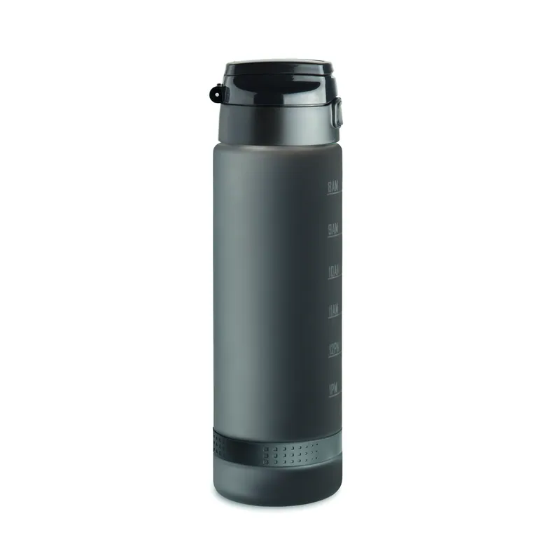 Acero – Borraccia sportiva in RPET riciclato 1 litro, colore Nero