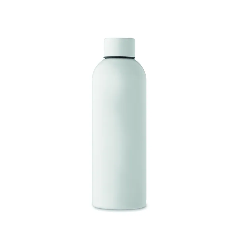 Anemone – Borraccia sportiva in acciaio inox riciclato 750 ml, colore Bianco, vista aperta