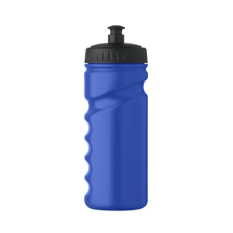 Corallo – Borraccia sportiva in plastica PE 500 ml, colore Blu, vista retro