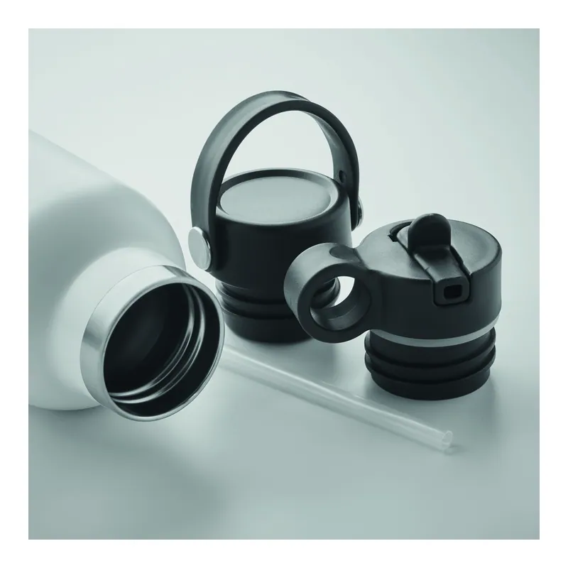 Edera – Borraccia termica in acciaio inox riciclato 700 ml, colore Bianco, vista dettaglio