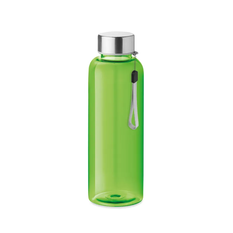 Gabbiano – Borraccia sportiva in Tritan 500 ml, colore Lime Trasparente, vista fronte