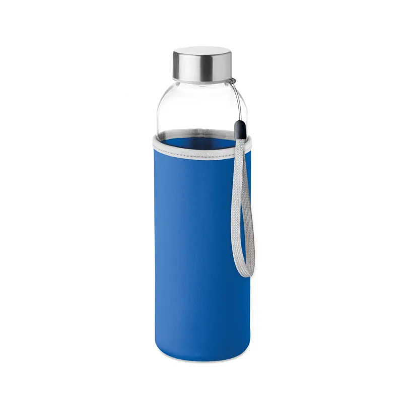 Stella – Borraccia in vetro 500 ml, colore Blu Royal, vista fronte