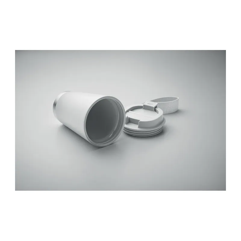 Abete – Bicchiere riutilizzabile in polipropilene 300 ml, colore Bianco, vista dettaglio