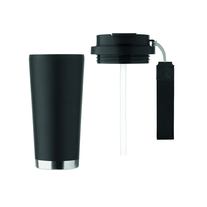 Vetta – Tumbler termico in acciaio inox 500 ml, colore Nero