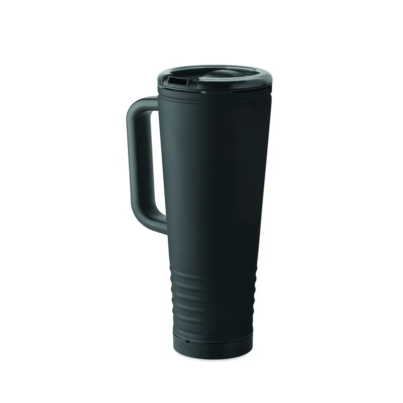 Notturno – Bicchiere riutilizzabile in acciaio inox 700 ml, colore Nero