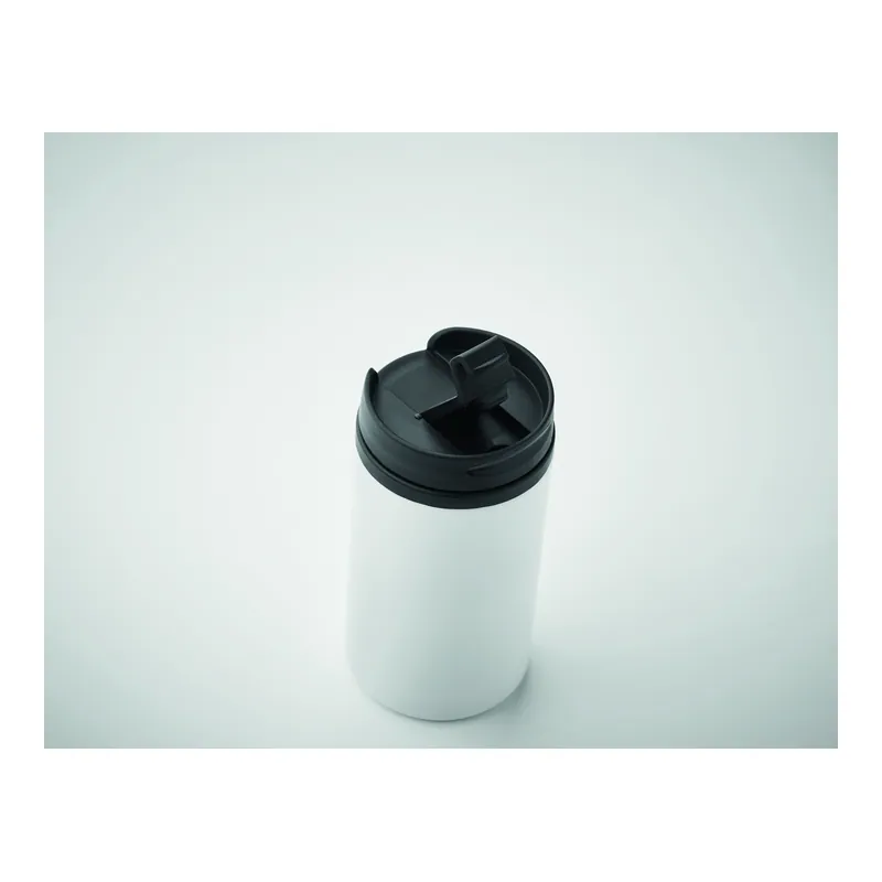 Rondine – Bicchiere riutilizzabile in acciaio inox 250 ml, colore Bianco, vista dettaglio