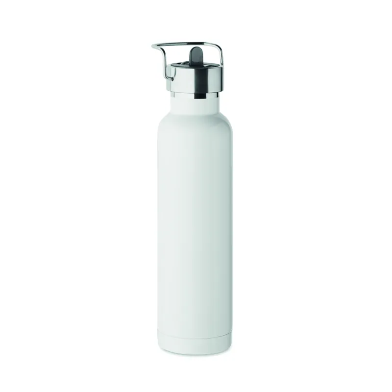 Cometa – Thermos in acciaio inox riciclato 660 ml, colore Bianco, vista aperta