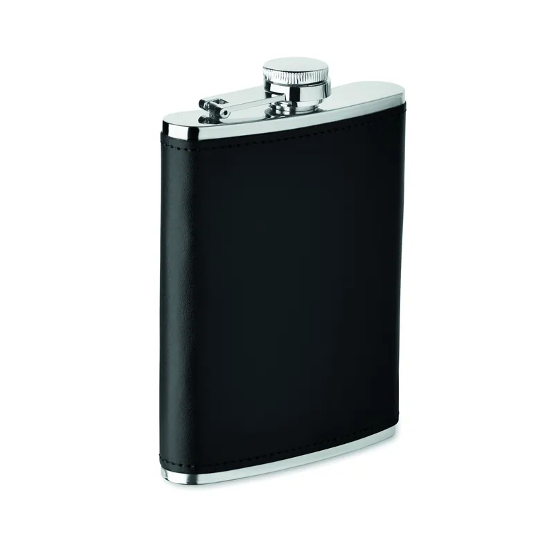 Murena – Thermos in acciaio inox 200 ml, colore Nero, vista fronte