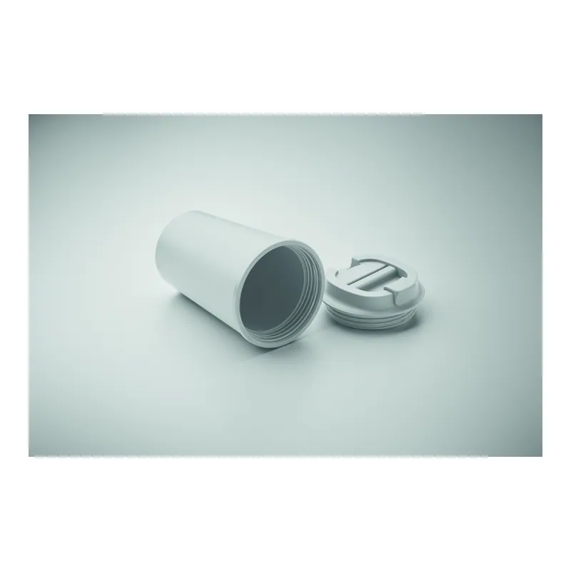 Sorgiva – Bicchiere riutilizzabile in PLA 350 ml, colore Bianco, vista dettaglio