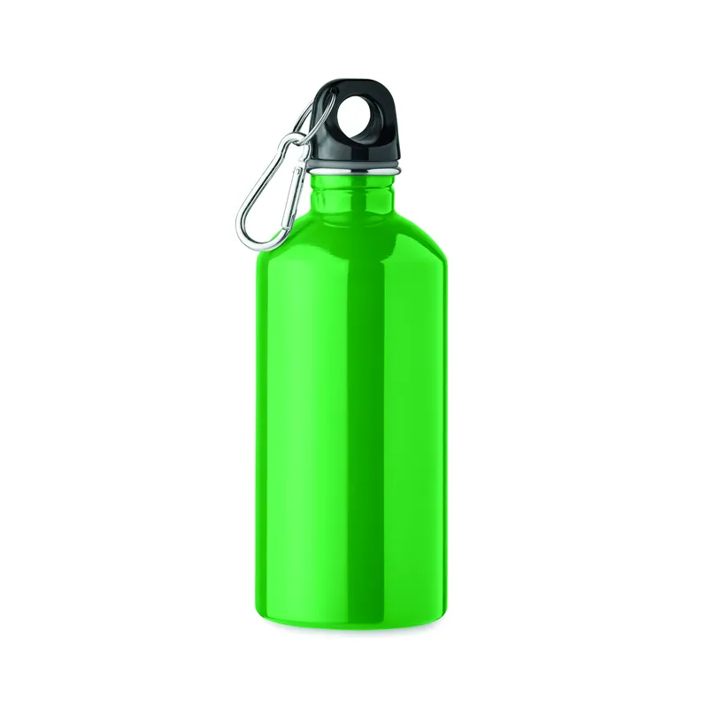 Alba – Borraccia sportiva in acciaio inox 500 ml, colore Verde, vista fronte