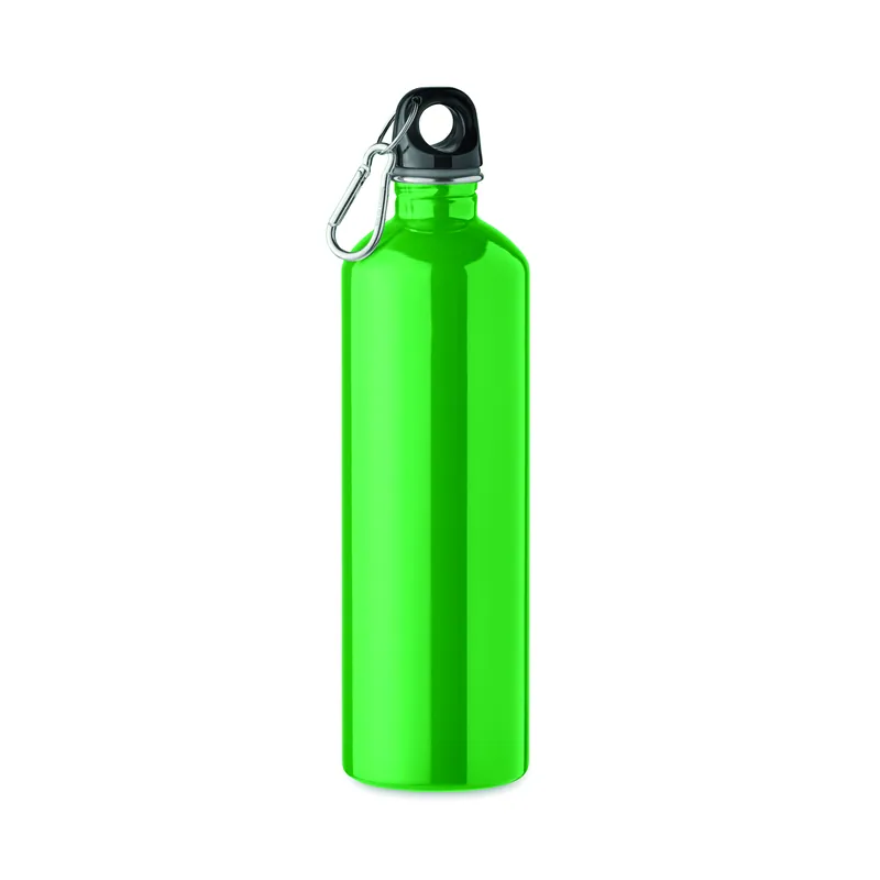 Fiordo – Borraccia sportiva in acciaio inox riciclato 750 ml, colore Verde, vista fronte