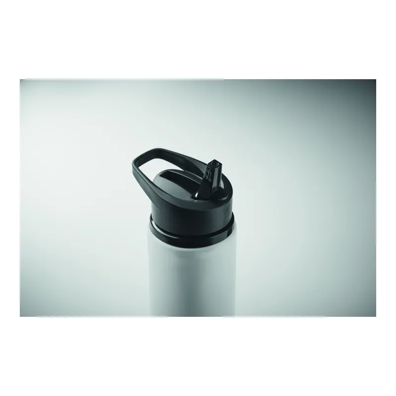 Foresta – Borraccia sportiva in acciaio inox riciclato 500 ml, colore Bianco, vista dettaglio