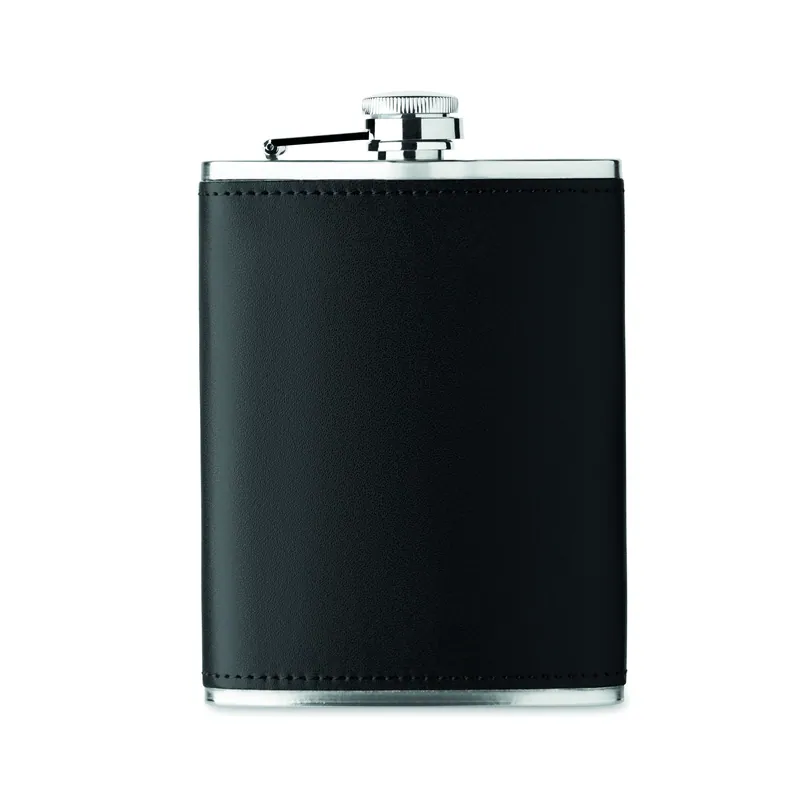 Murena – Thermos in acciaio inox 200 ml, colore Nero, vista lato