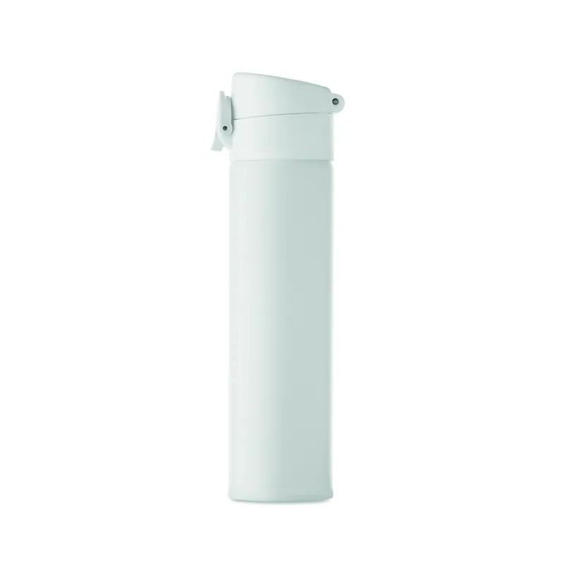 Zenit – Borraccia termica in acciaio inox 300 ml, colore Bianco, vista retro