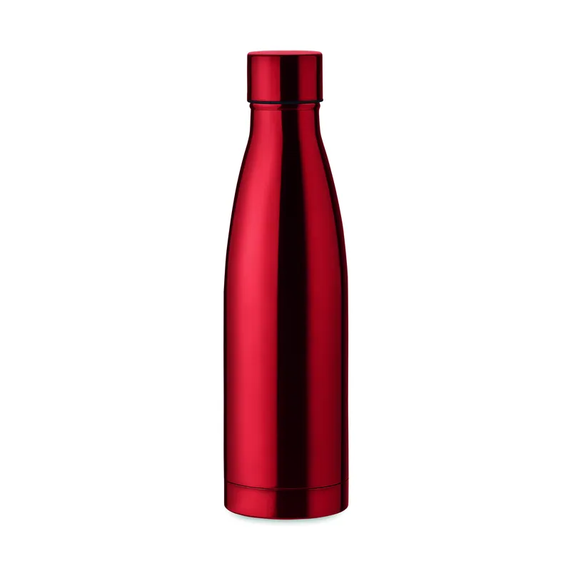 Muschio – Borraccia termica in acciaio inox 500 ml, colore Rosso, vista fronte