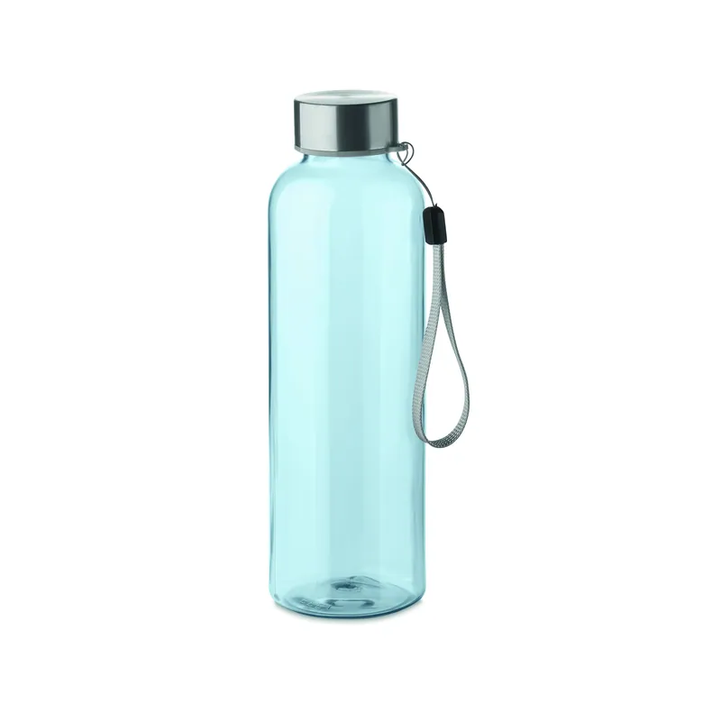 Ruscello – Borraccia sportiva in RPET riciclato 500 ml, colore Azzurro Chiaro Trasparente, vista fronte