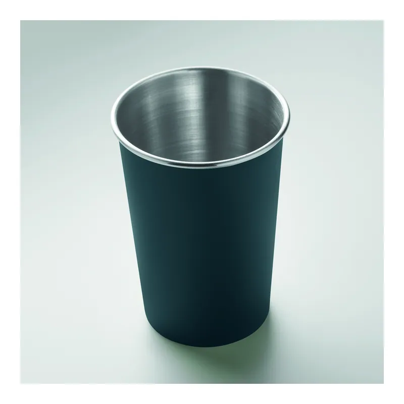 Gelsomino – Tazza da viaggio in acciaio inox riciclato 350 ml, colore Francese Navy, vista dettaglio