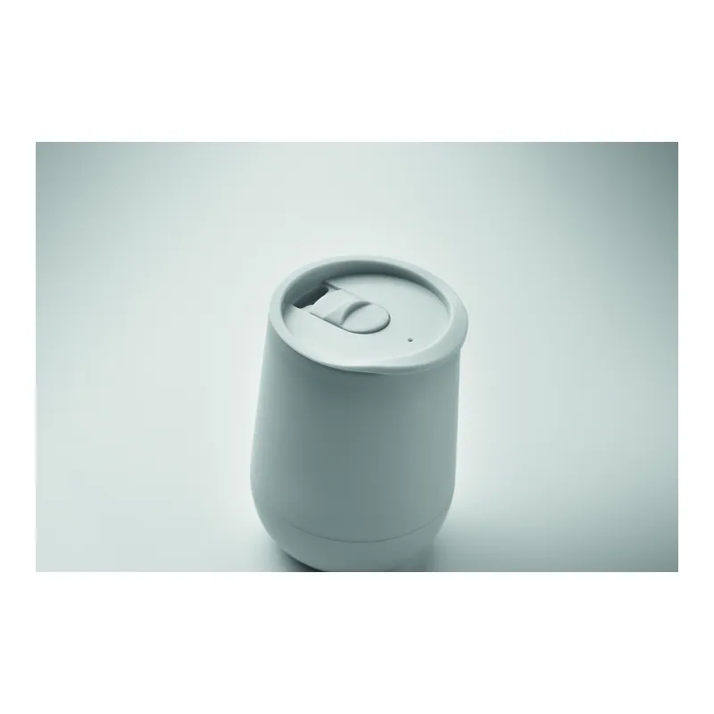 Duna – Bicchiere riutilizzabile in polipropilene 300 ml, colore Bianco