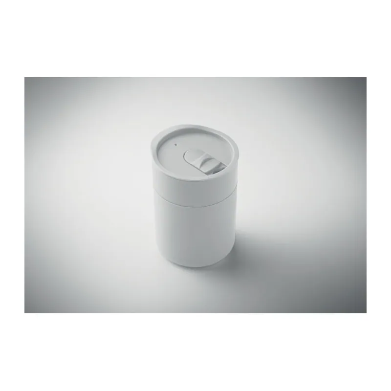 Olivo – Bicchiere riutilizzabile in polipropilene 330 ml, colore Bianco, vista dettaglio