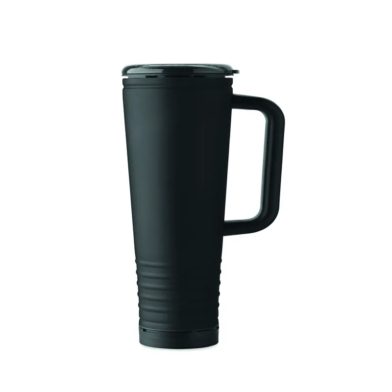 Notturno – Bicchiere riutilizzabile in acciaio inox 700 ml, colore Nero