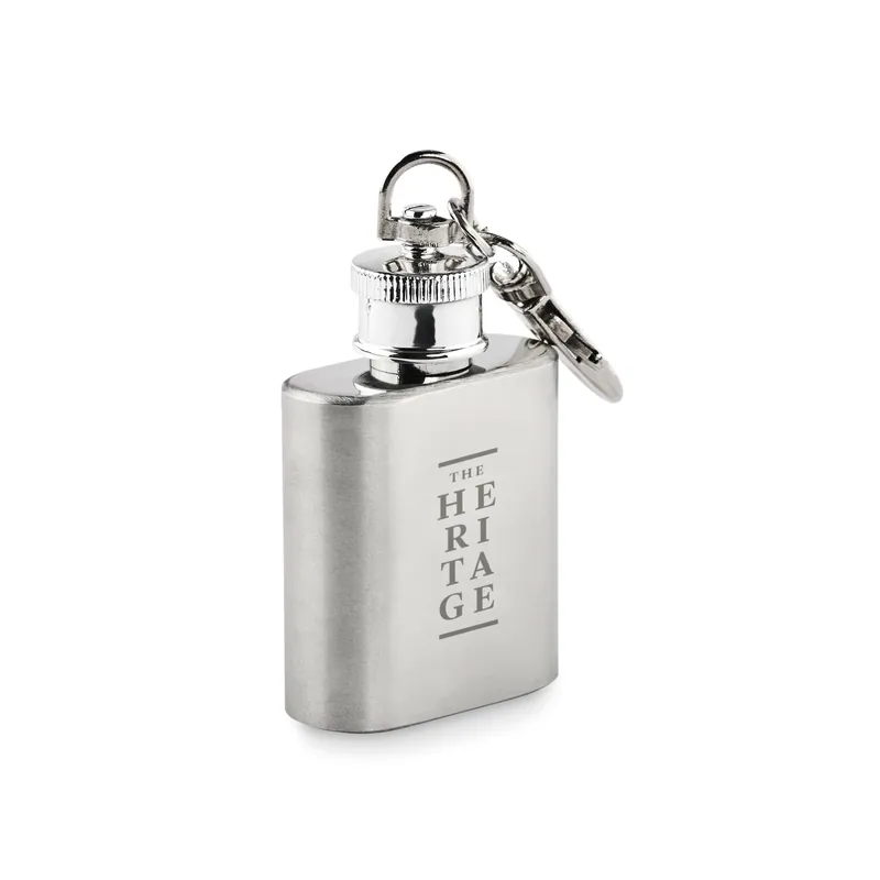 Ribes – Thermos in acciaio inox, colore Argento, esempio di stampa