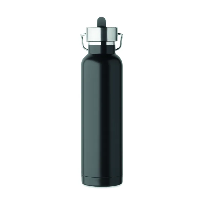 Cometa – Thermos in acciaio inox riciclato 660 ml, colore Nero, vista dall alto