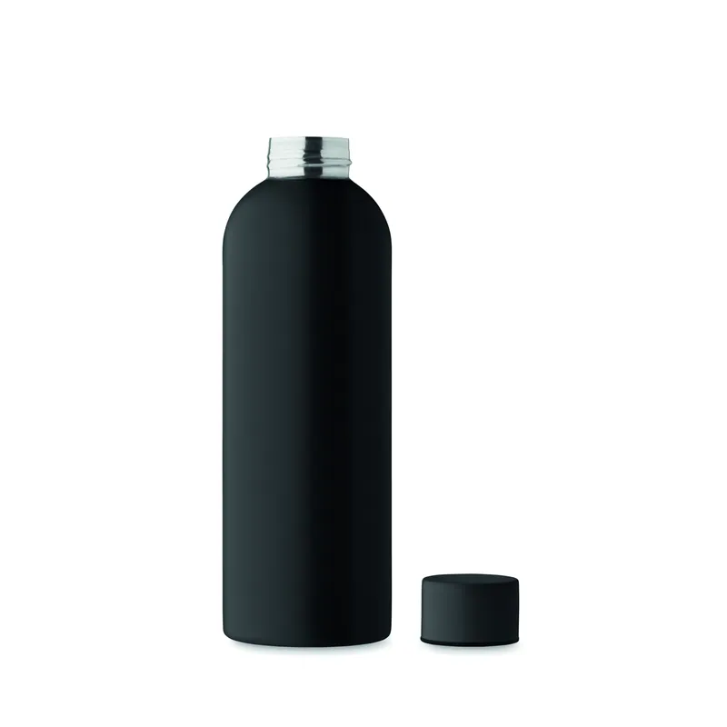 Anemone – Borraccia sportiva in acciaio inox riciclato 750 ml, colore Nero, vista dall alto