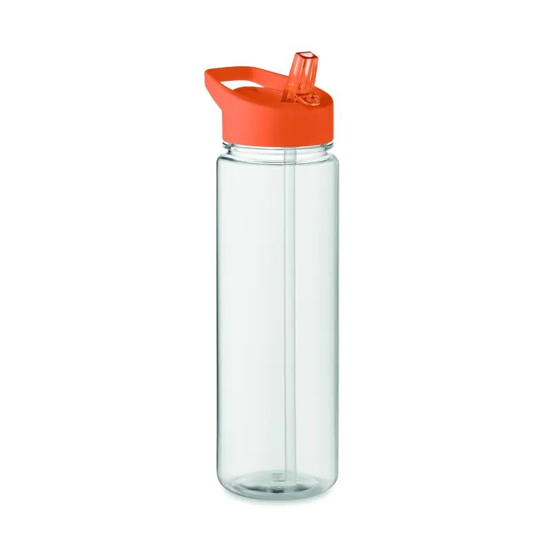 Levante – Borraccia sportiva in RPET riciclato 650 ml, colore Arancio, vista fronte