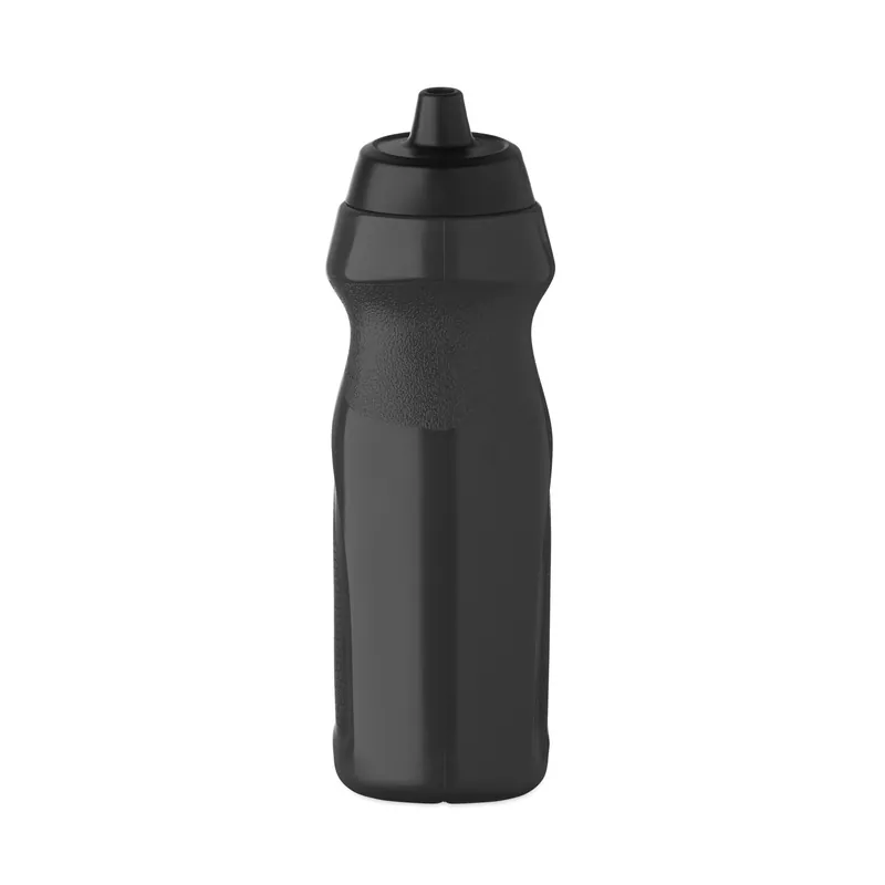 Granito – Borraccia sportiva in PET 700 ml, colore Nero, vista lato