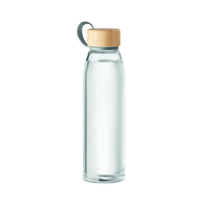 Acqua viva – Borraccia in vetro 500 ml, colore Trasparente, vista lato
